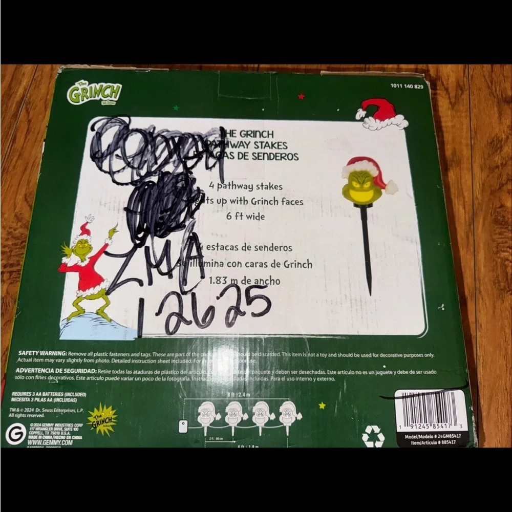 The Grinch add some
